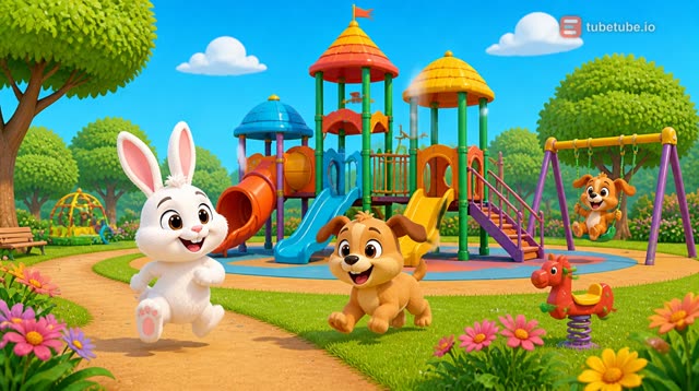 Scene 3 - Bunnys Playground Adventure