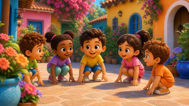 Scene 4 - El Patio de Mi Casa | Canción Infantil