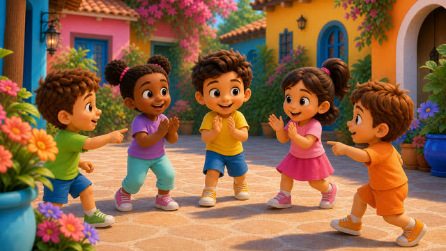 Scene 6 - El Patio de Mi Casa | Canción Infantil