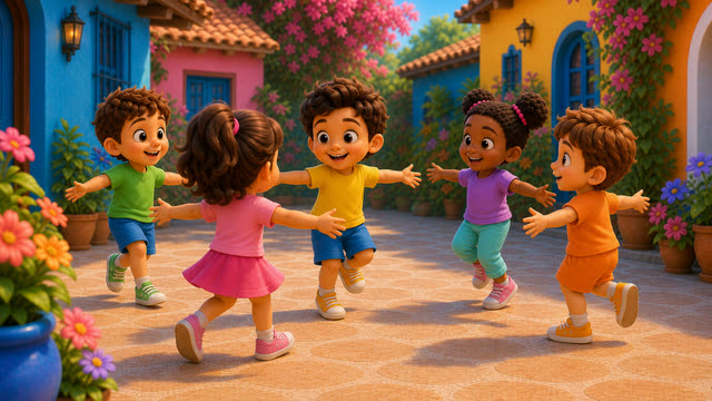 Scene 8 - El Patio de Mi Casa | Canción Infantil