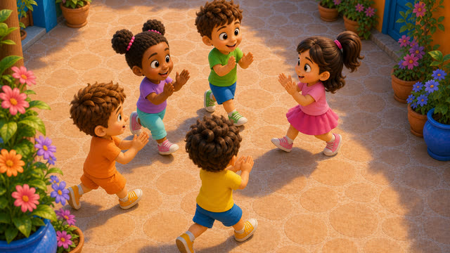 Scene 9 - El Patio de Mi Casa | Canción Infantil