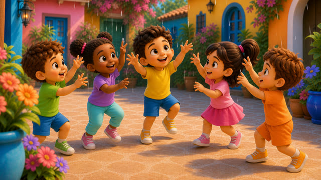 Scene 10 - El Patio de Mi Casa | Canción Infantil