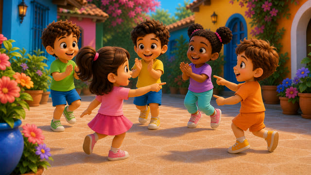 Scene 12 - El Patio de Mi Casa | Canción Infantil