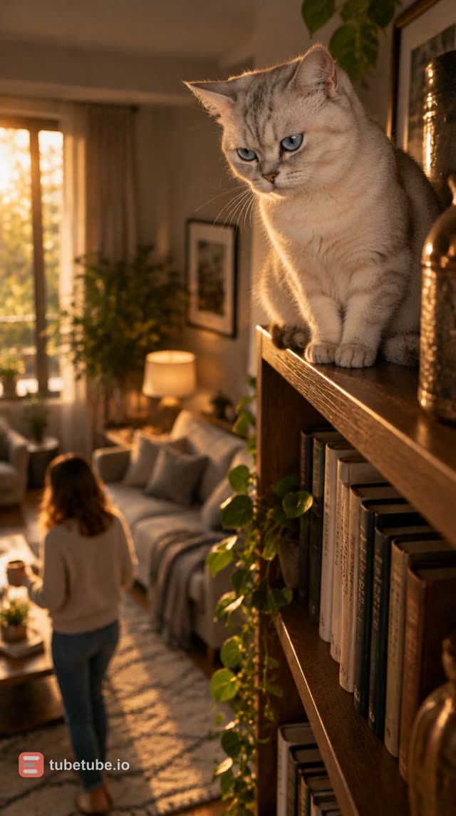 Scene 4 - Tu gato te está entrenando… ¡y tú ni cuenta te das!
