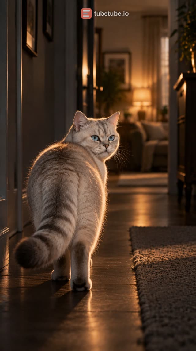 Scene 7 - Tu gato te está entrenando… ¡y tú ni cuenta te das!