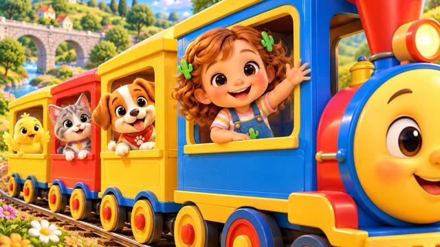 Scene 3 - 🚂 Il Trenino di Nina 🚂 CIUF CIUF! | Canzoni per Bambini