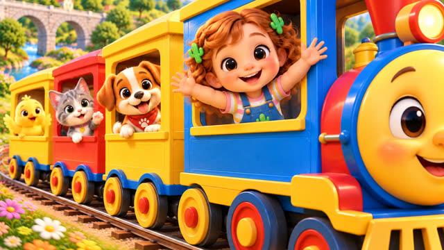 Scene 4 - 🚂 Il Trenino di Nina 🚂 CIUF CIUF! | Canzoni per Bambini