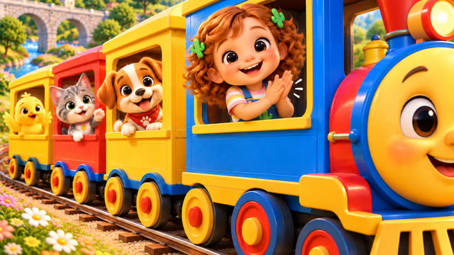 Scene 5 - 🚂 Il Trenino di Nina 🚂 CIUF CIUF! | Canzoni per Bambini