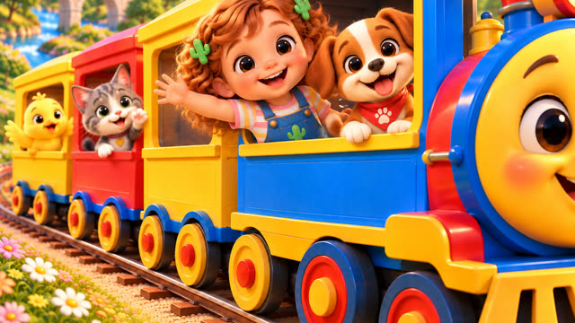 Scene 8 - 🚂 Il Trenino di Nina 🚂 CIUF CIUF! | Canzoni per Bambini