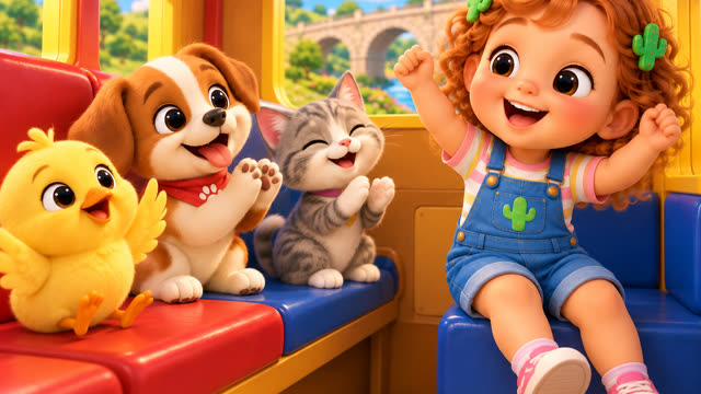 Scene 10 - 🚂 Il Trenino di Nina 🚂 CIUF CIUF! | Canzoni per Bambini