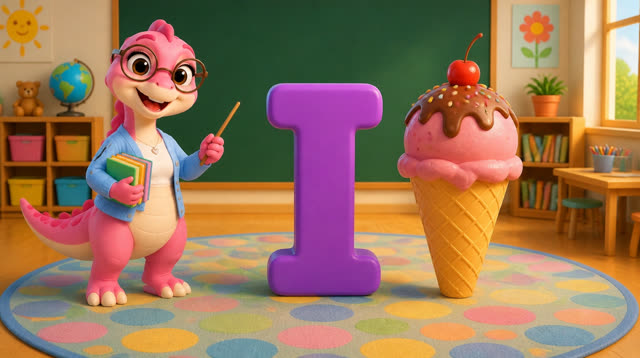 Scene 15 - Five Little Dinos Learn the ABCs – A to M