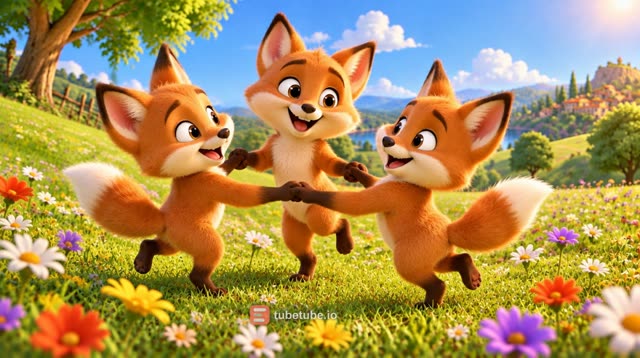 Scene 5 - Five Little Animal Friends