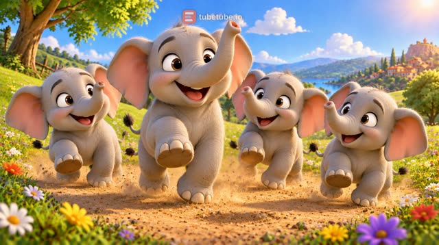 Scene 6 - Five Little Animal Friends