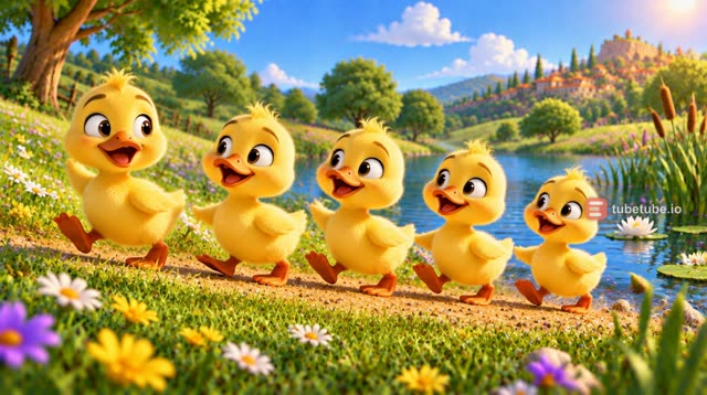 Scene 10 - Five Little Animal Friends