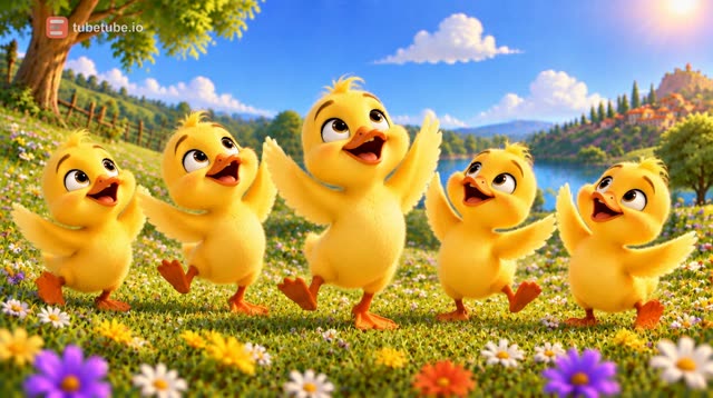 Scene 11 - Five Little Animal Friends
