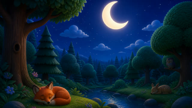 Scene 2 - Little Moon, Goodnight