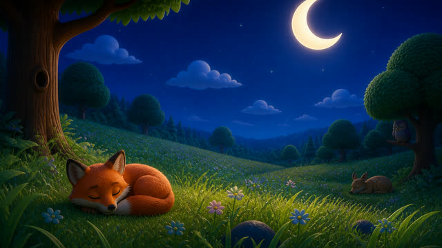 Scene 3 - Little Moon, Goodnight