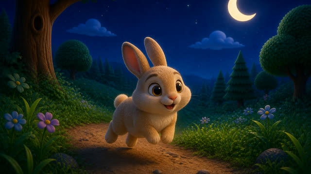 Scene 8 - Little Moon, Goodnight