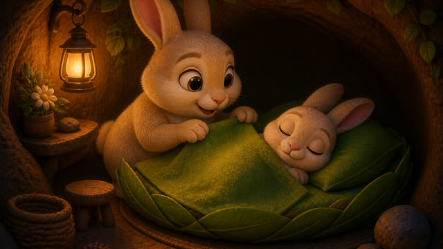 Scene 10 - Little Moon, Goodnight