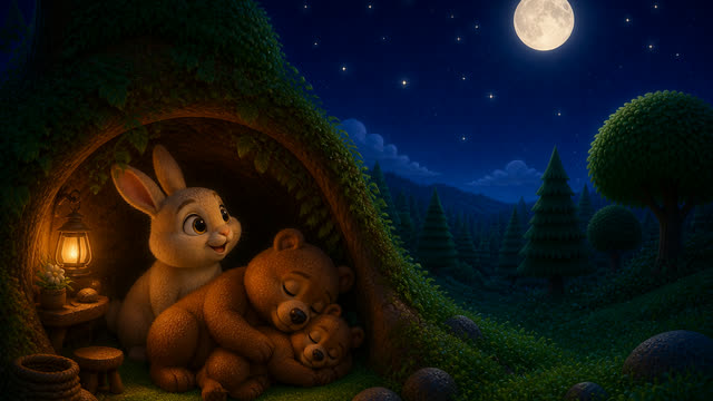 Scene 13 - Little Moon, Goodnight
