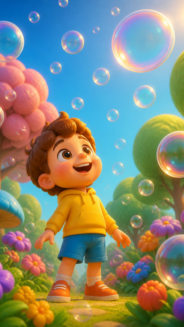 Scene 2 - Pop Pop Bubbles!