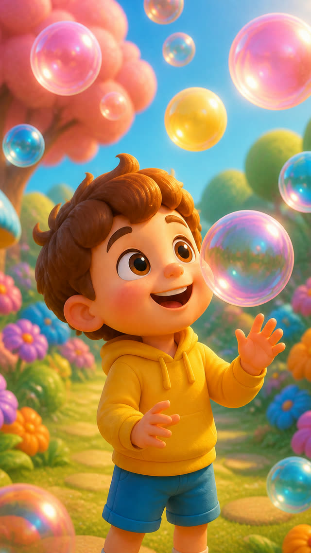 Scene 3 - Pop Pop Bubbles!