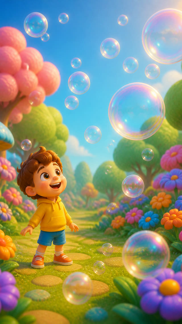 Scene 5 - Pop Pop Bubbles!