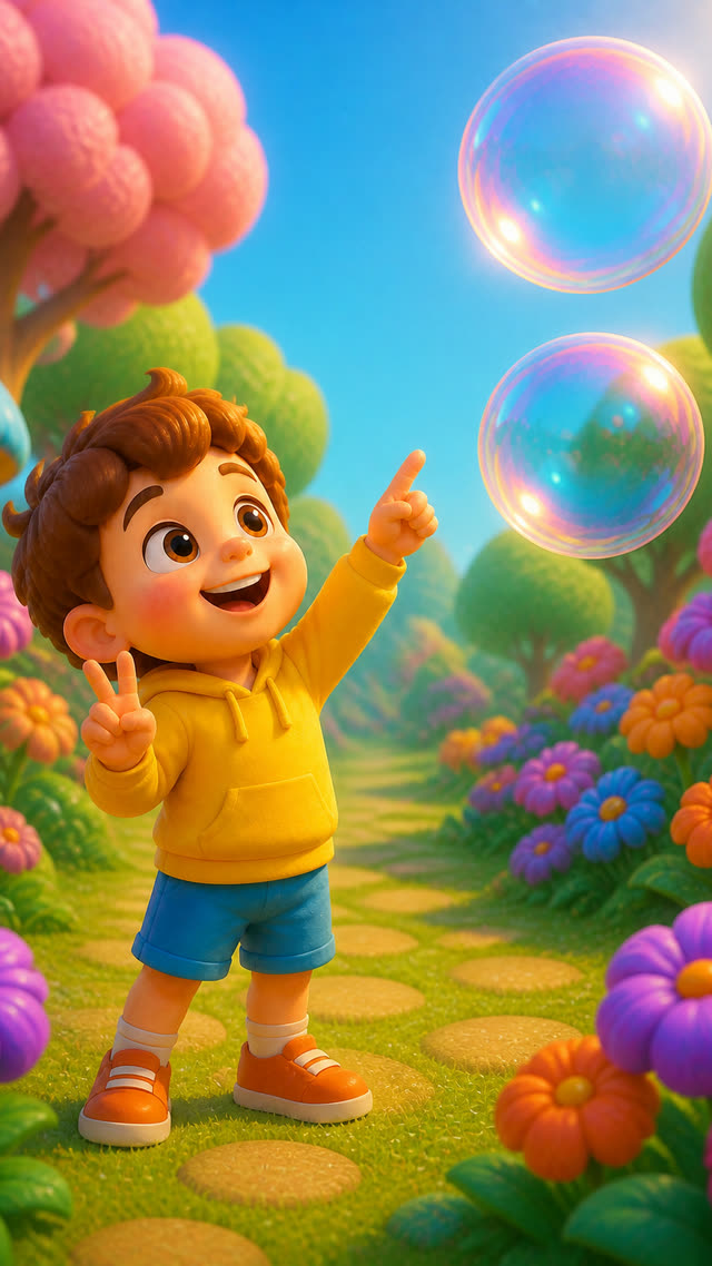 Scene 7 - Pop Pop Bubbles!