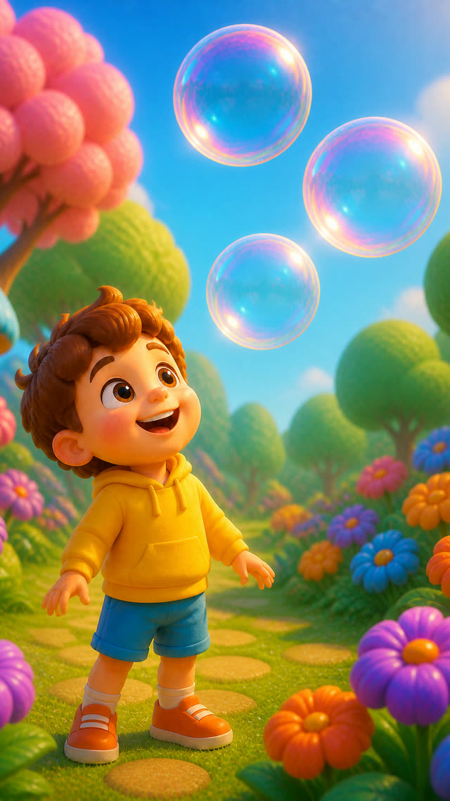 Scene 8 - Pop Pop Bubbles!