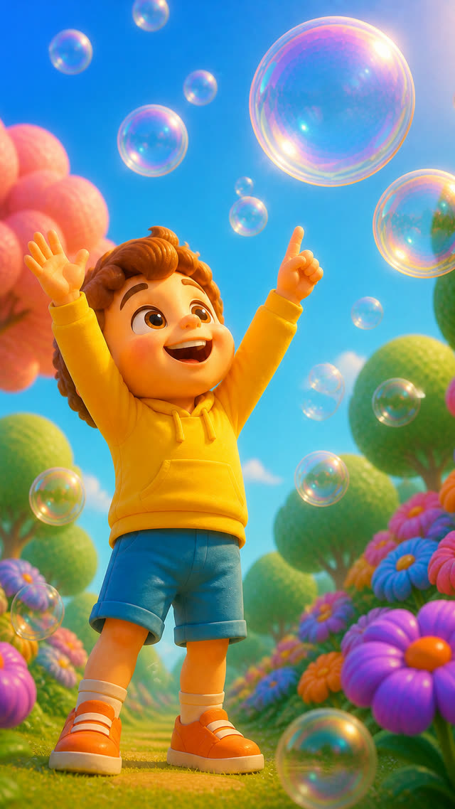 Scene 9 - Pop Pop Bubbles!