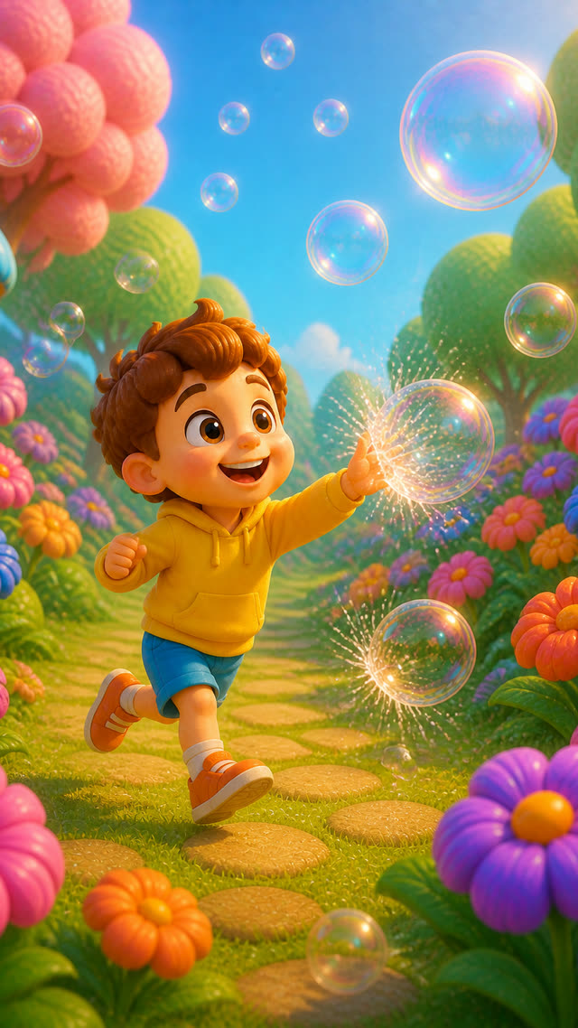 Scene 10 - Pop Pop Bubbles!