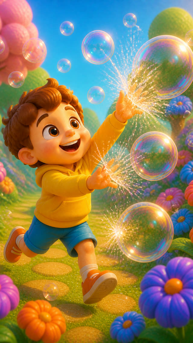 Scene 11 - Pop Pop Bubbles!