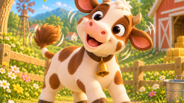 Scene 17 - La vaca Lola divertido dinámico
