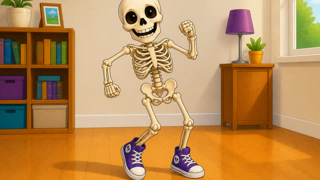 Scene 2 - There's a skeleton inside you