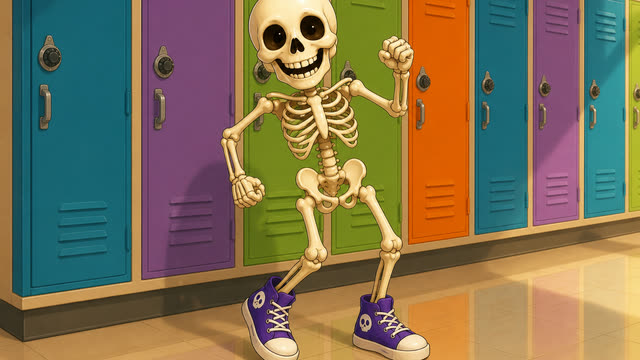 Scene 7 - There's a skeleton inside you