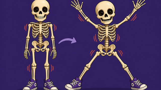 Scene 16 - There's a skeleton inside you