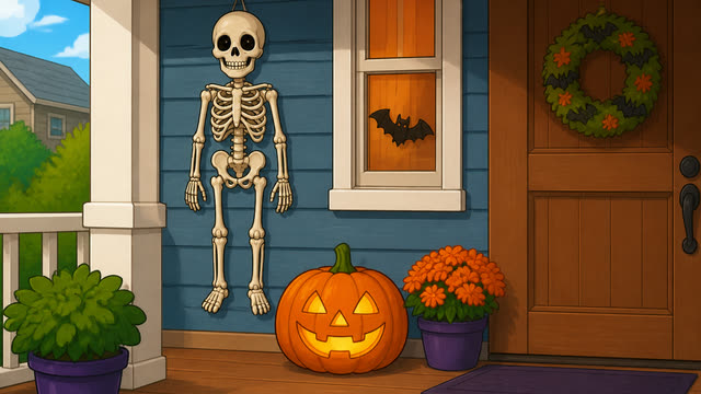 Scene 21 - There's a skeleton inside you
