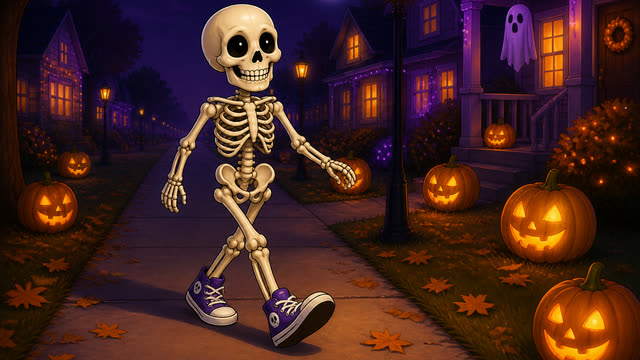 Scene 28 - There's a skeleton inside you
