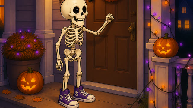 Scene 32 - There's a skeleton inside you