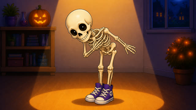 Scene 34 - There's a skeleton inside you