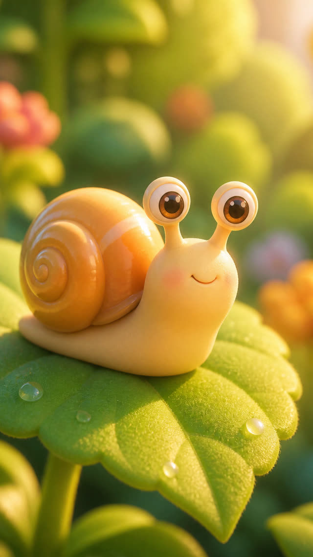 Scene 2 - The Little Snail Who Wanted to Be Fast