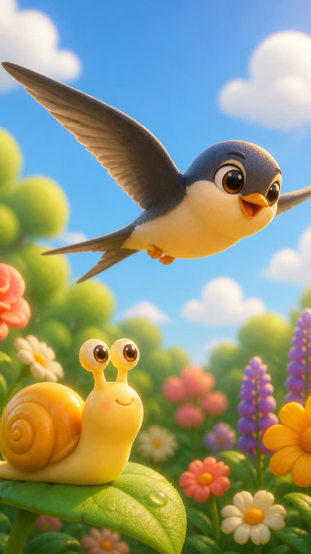 Scene 7 - The Little Snail Who Wanted to Be Fast