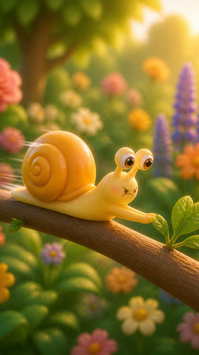 Scene 9 - The Little Snail Who Wanted to Be Fast