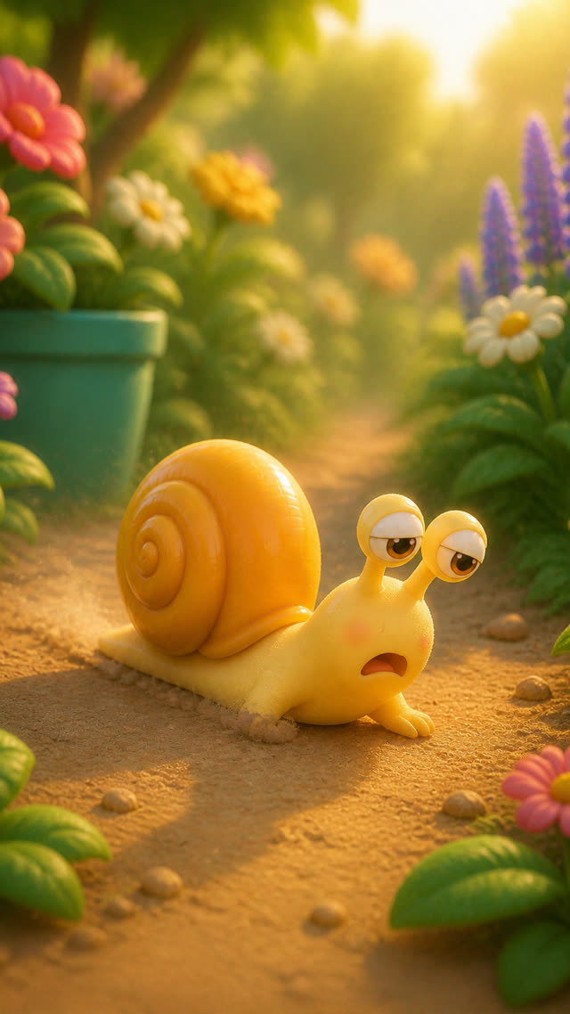 Scene 10 - The Little Snail Who Wanted to Be Fast
