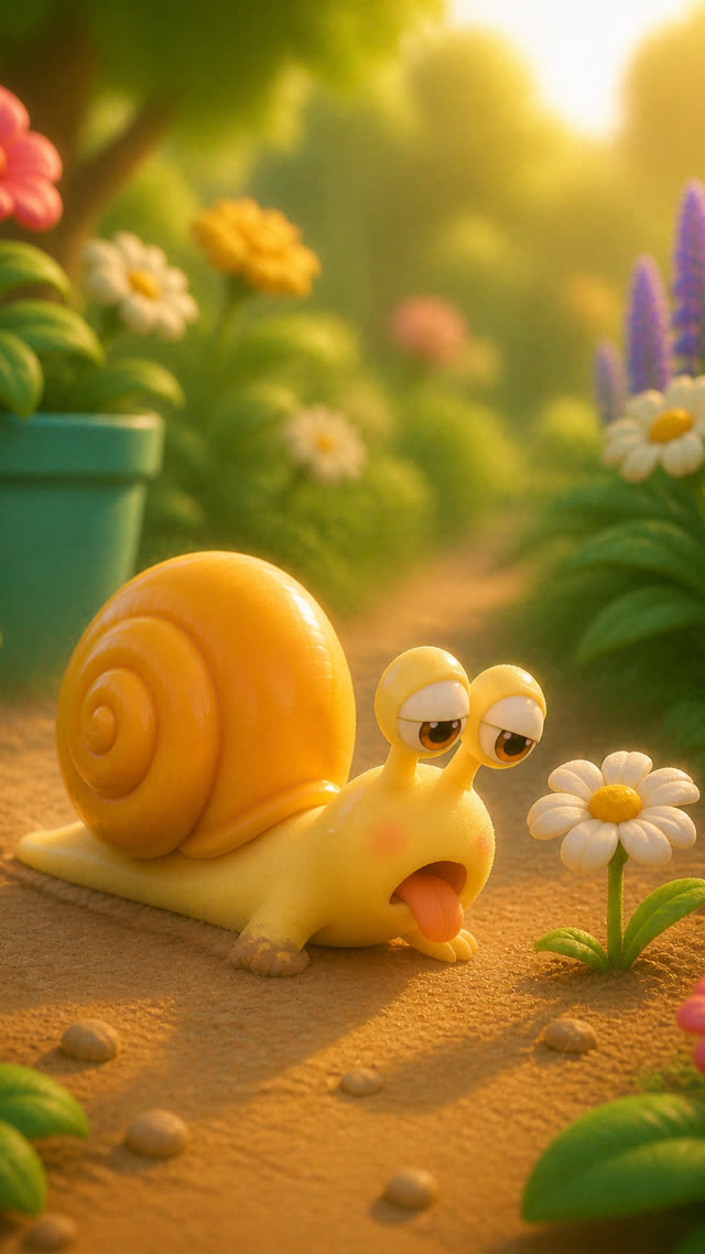 Scene 11 - The Little Snail Who Wanted to Be Fast