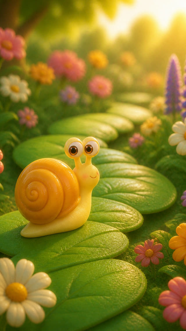 Scene 12 - The Little Snail Who Wanted to Be Fast
