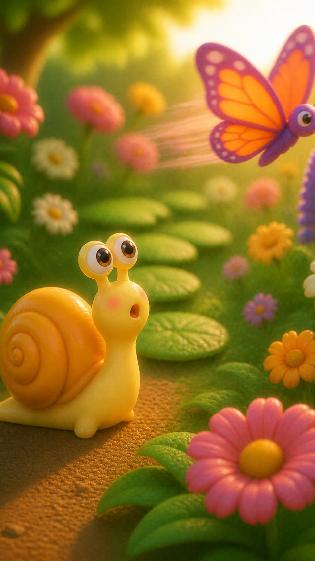 Scene 17 - The Little Snail Who Wanted to Be Fast