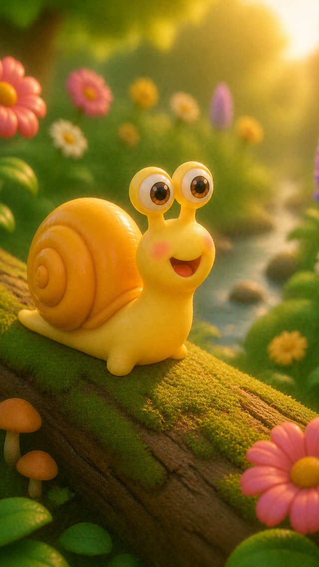 Scene 19 - The Little Snail Who Wanted to Be Fast
