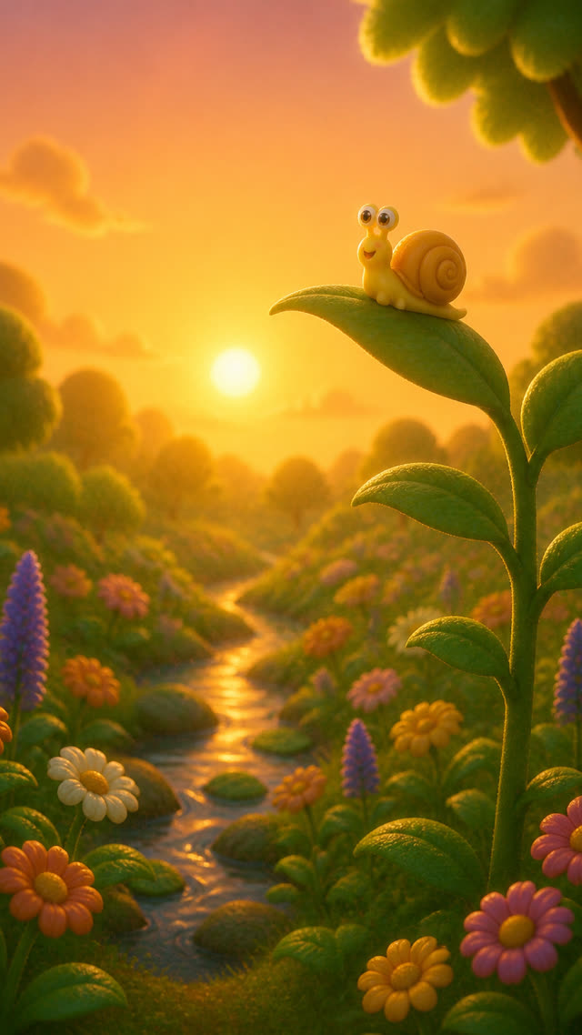 Scene 22 - The Little Snail Who Wanted to Be Fast