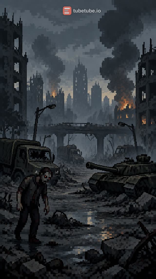 Scene 2 - Заголовок: Зомби-апокалипсис: Последний выживший .
